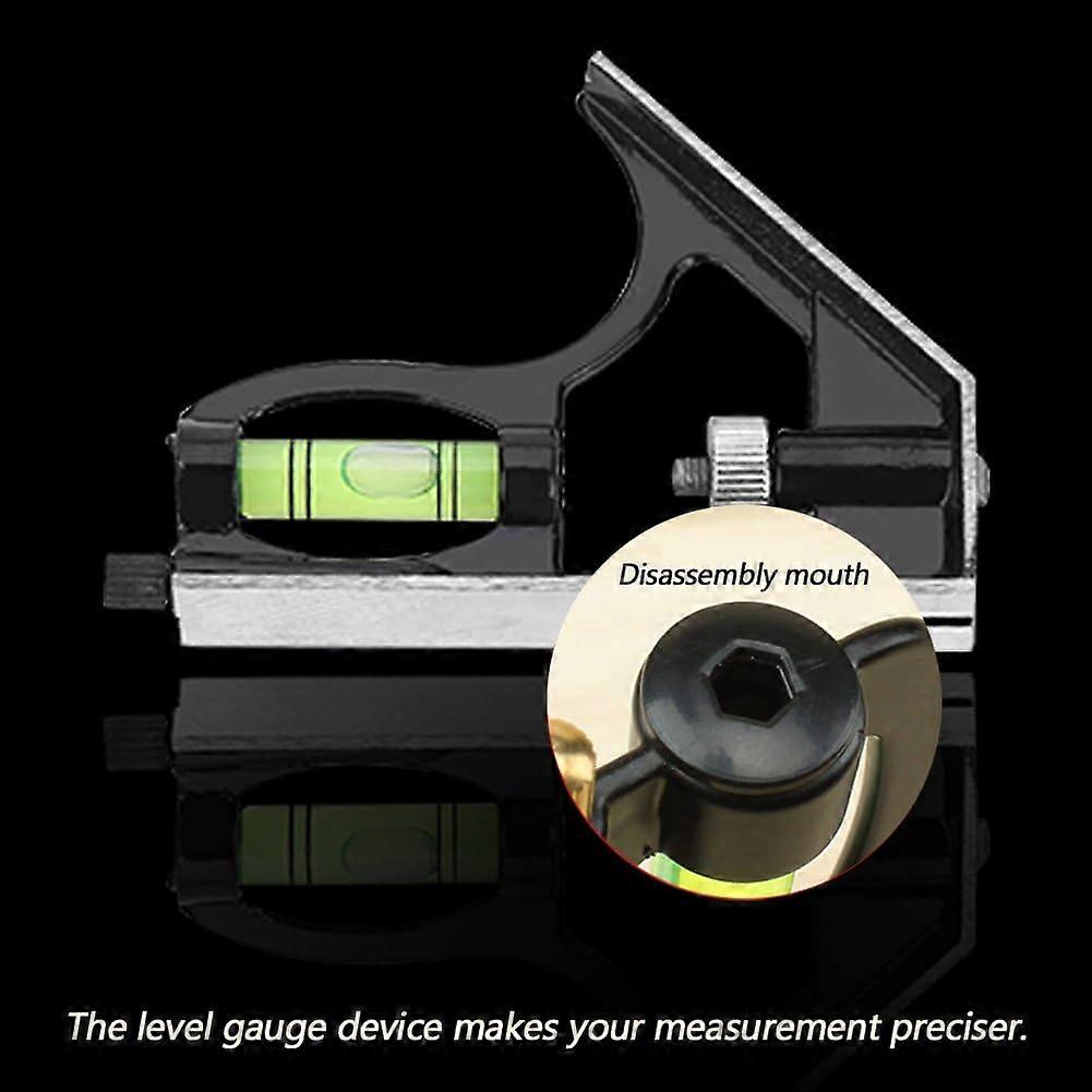 Ruler 300mm 12Inch Metal Adjustable Combination Right Angle Measuring Tool