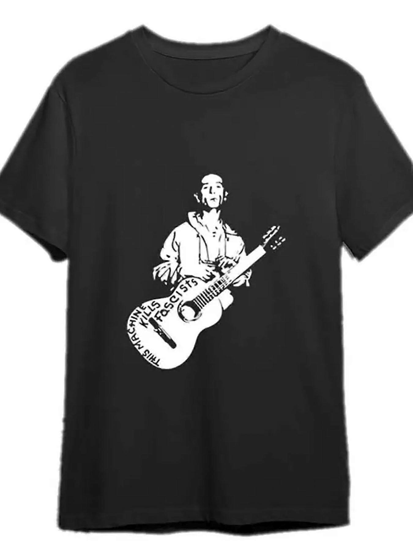 Woody Guthrie, This Machine Kills Fascist T-Shirts-Amnbv