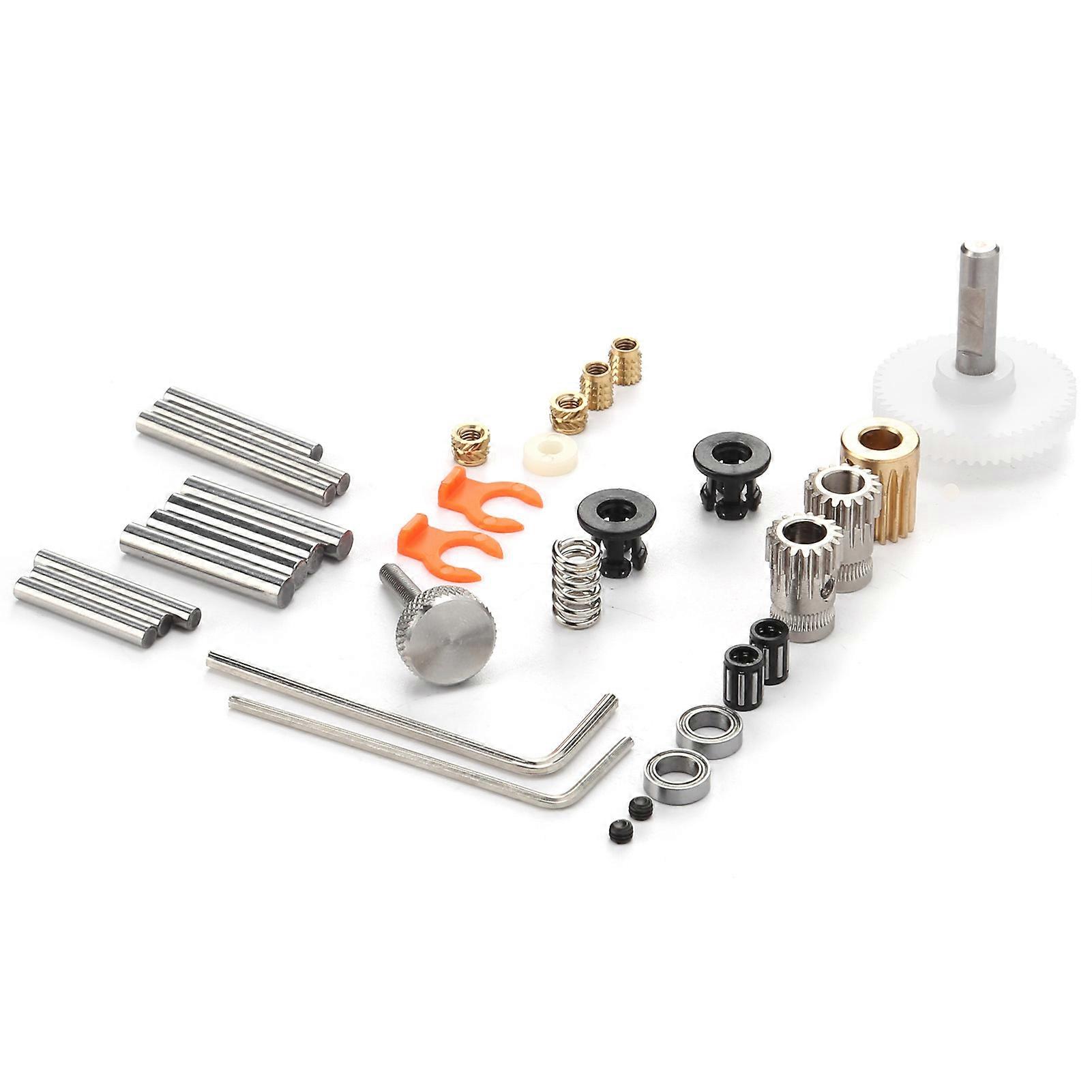 3D Printer Gear Kit Direct Drive Basic Set Metal Extruder Gear Set Accessory Replacement