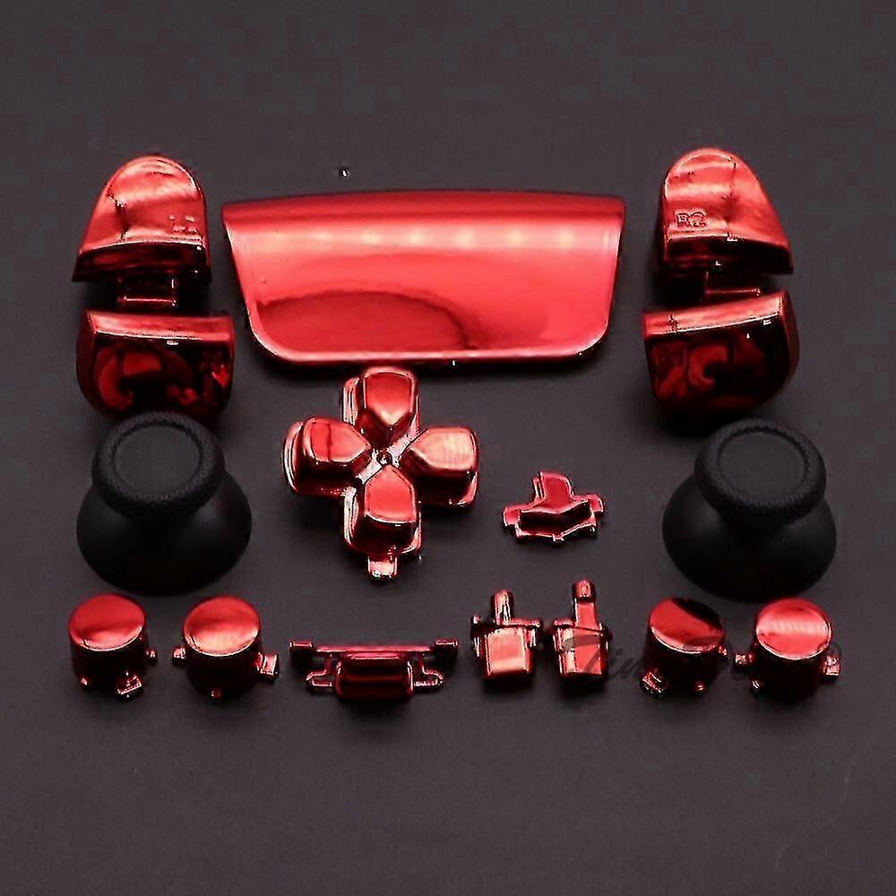 PS5 Controller V2 Replacement Button Kit: D-Pad, Triggers, Conductive Rubber Pads