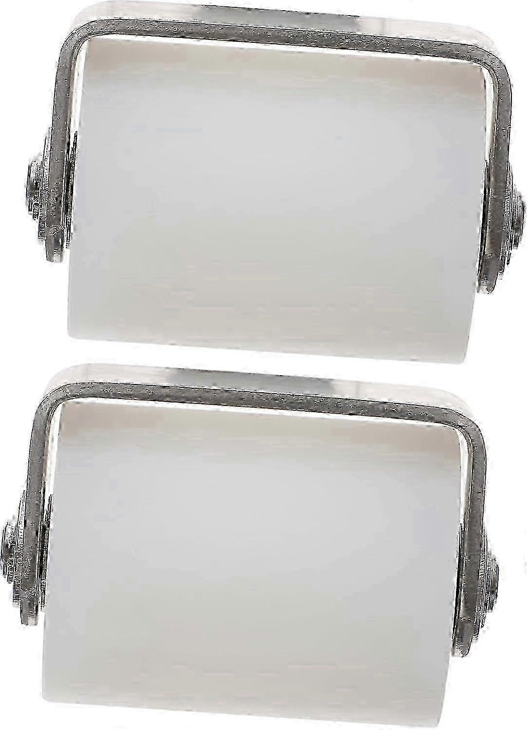 Gate Guide Rollers Pack of 2 with Welded Nylon Bracket for New Models - 65mm Support