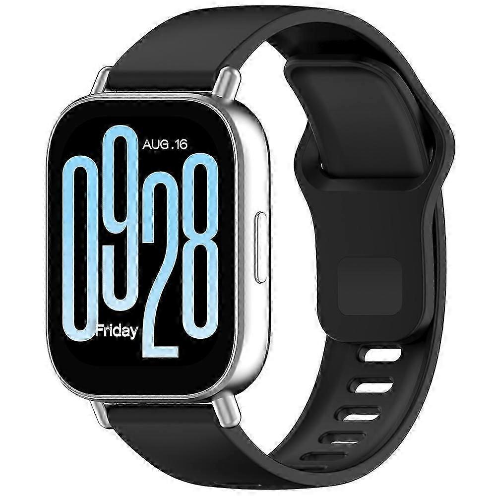 Solid Color Reverse Buckle Silicone Watch Band For Redmi Watch 5 Active