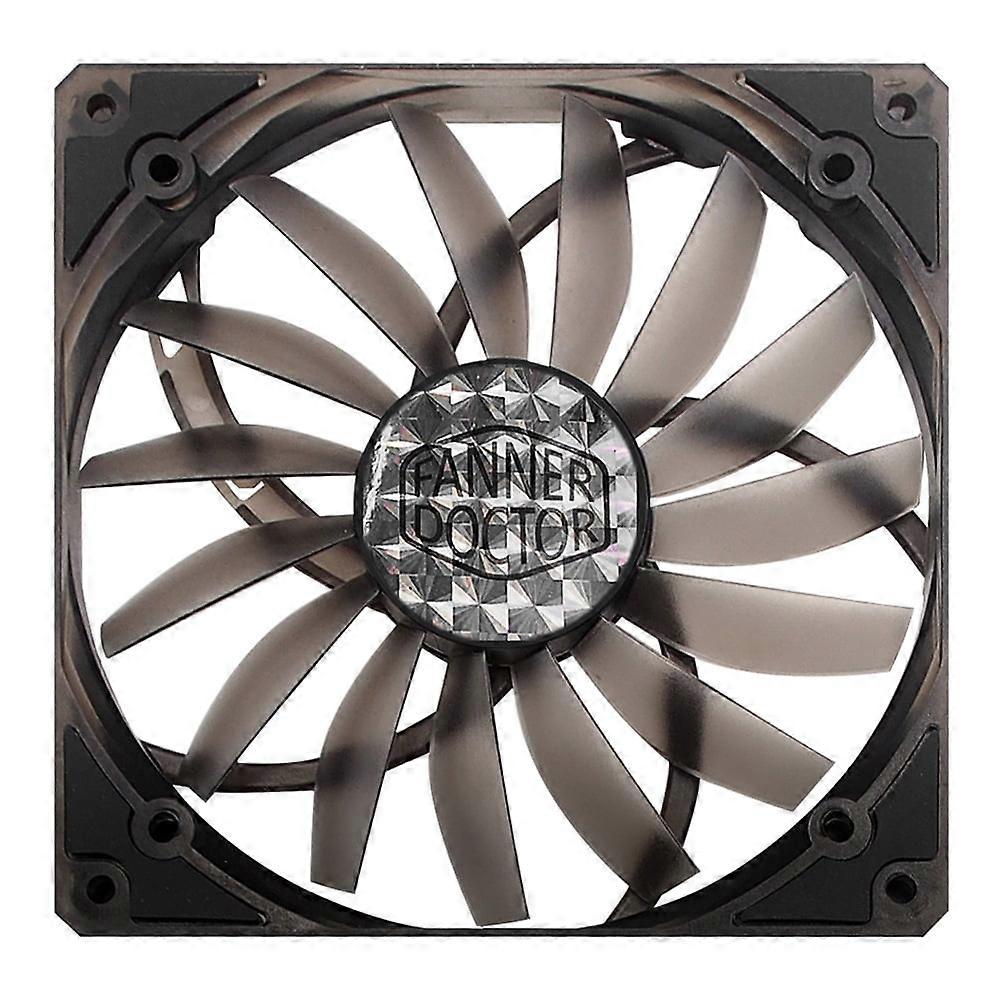 jixopn 14cm Chassis Fan Square Cooler Fluid Dynamic Bearing Computer Case Cooling Fan Professional Computer Accessories