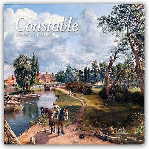 Constable 2026 Square Wall Calendar by Red Robin Paperback