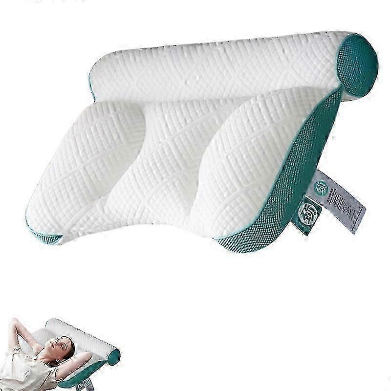 Cervical Pillow Orthopedic Cervical Pillow Core Latex Memory Pillow Slow Rebound Relax Soft Breathable Ventilate For Home Hotel