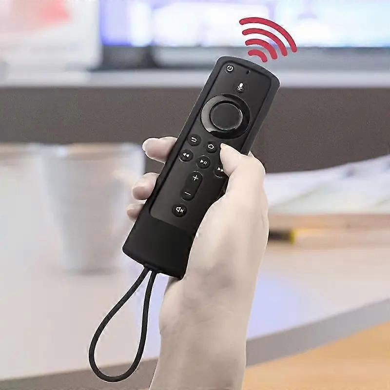 Silicone Remote Control Cover, 1 Count Dustproof Remote Control Protective Cover With Lanyard, Hosuehold Remote Control Protector For Living