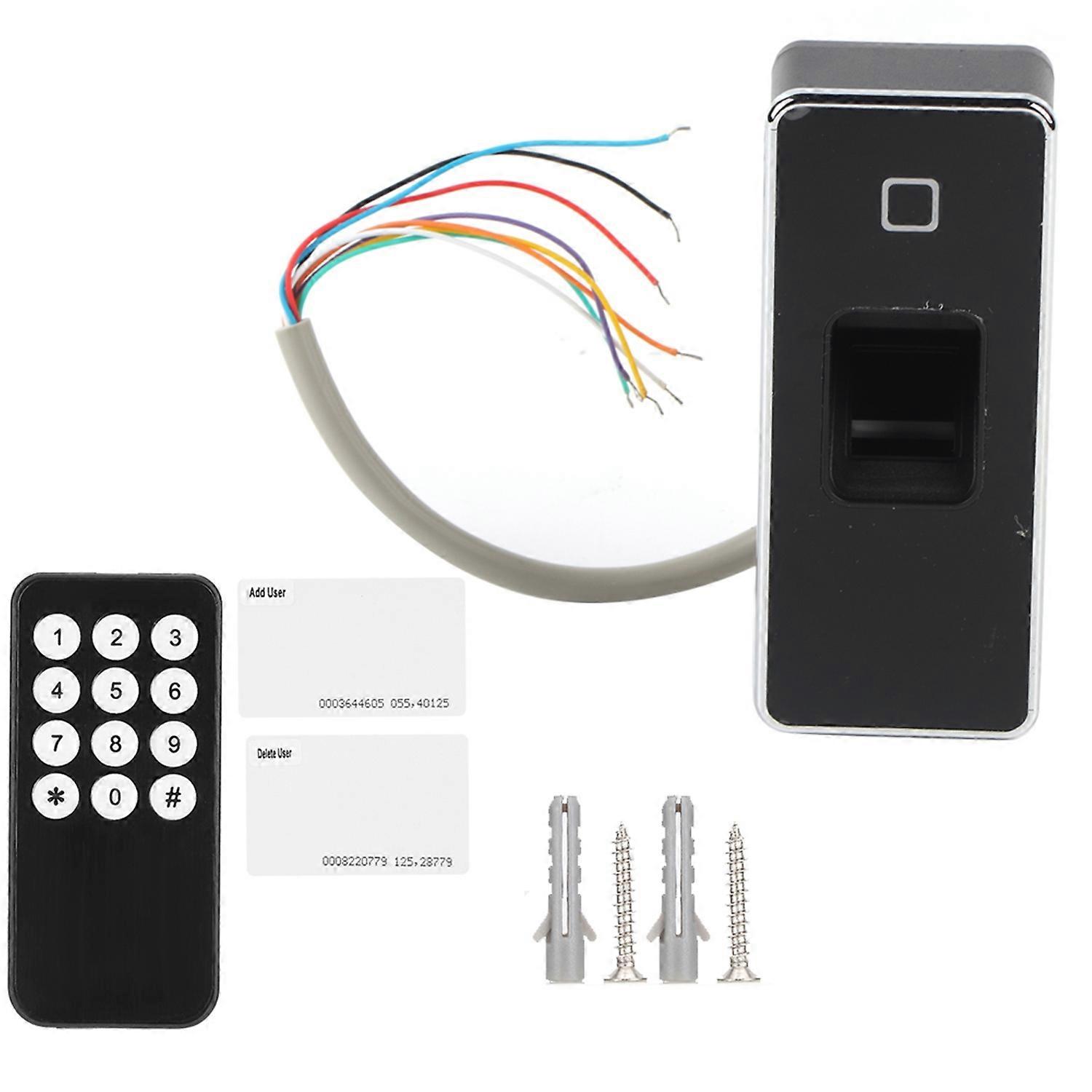Metal Access Controller 125KHZ RFID Card Reader Waterproof Fingerprint Door Opener