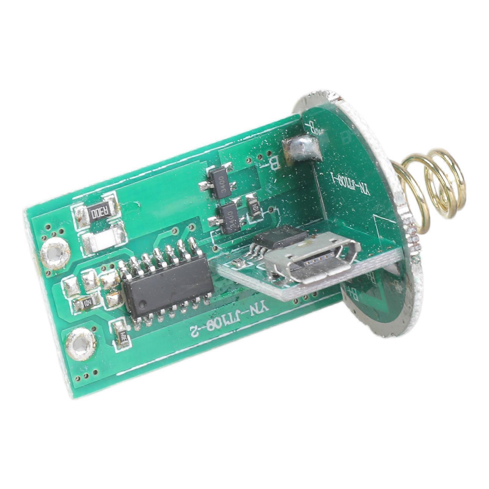 DIY Flashlights Driver Circuit Board Compatible for 18650/26650 Batteries Builts in Power Indicators And Protections Multicolor