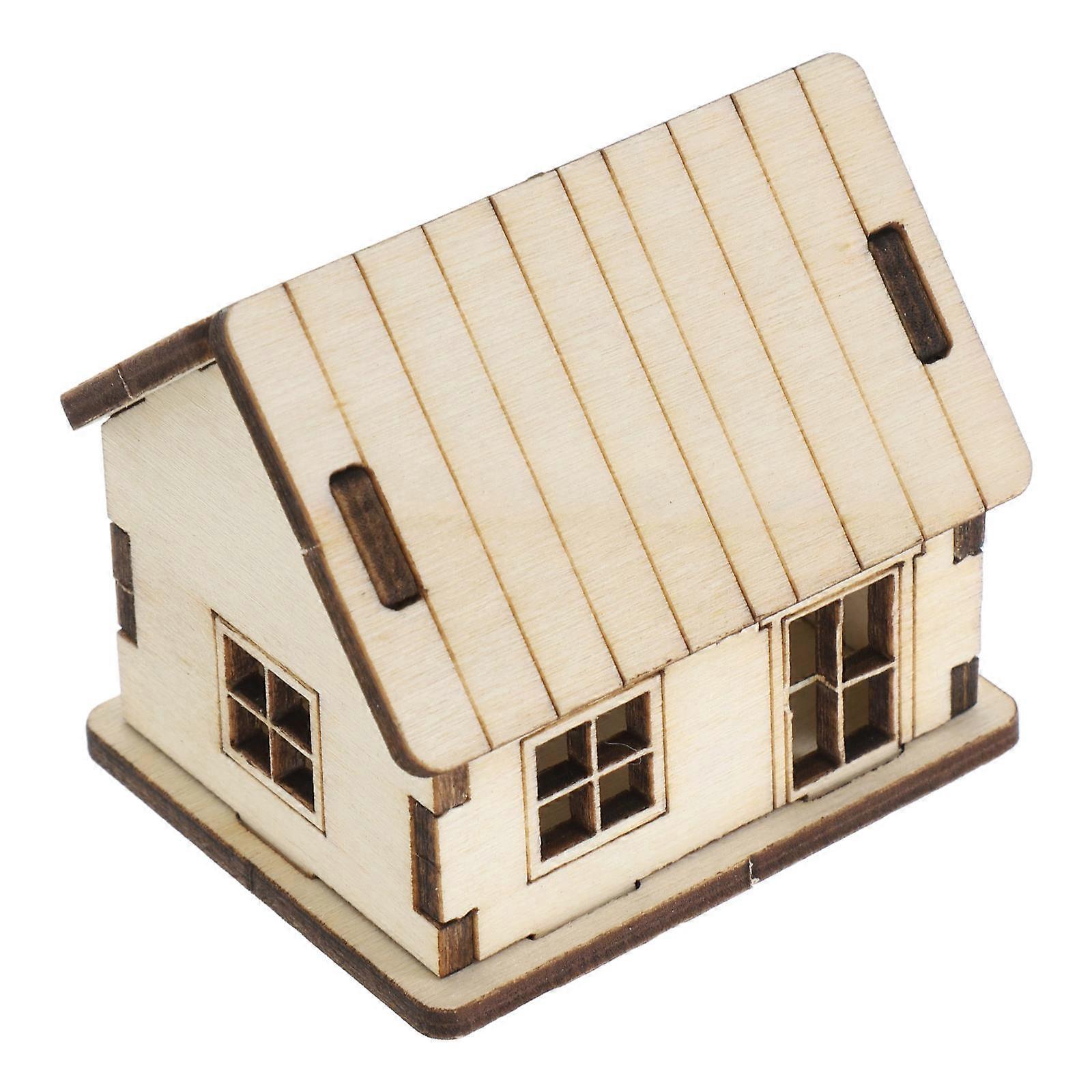 Tiny House Kits DIY Miniature Dollhouse Kit for Decoration