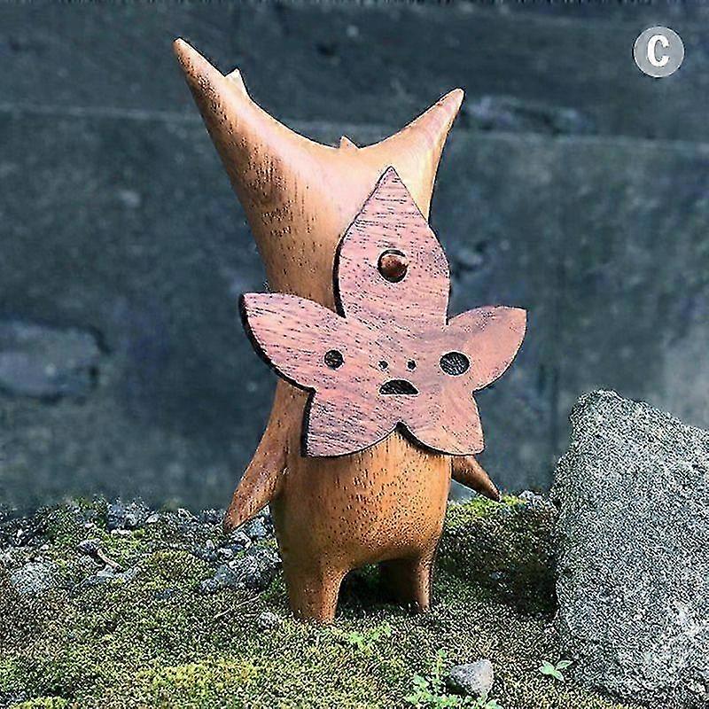 Handcrafted Korok Sculpture for Video Game Themed Room