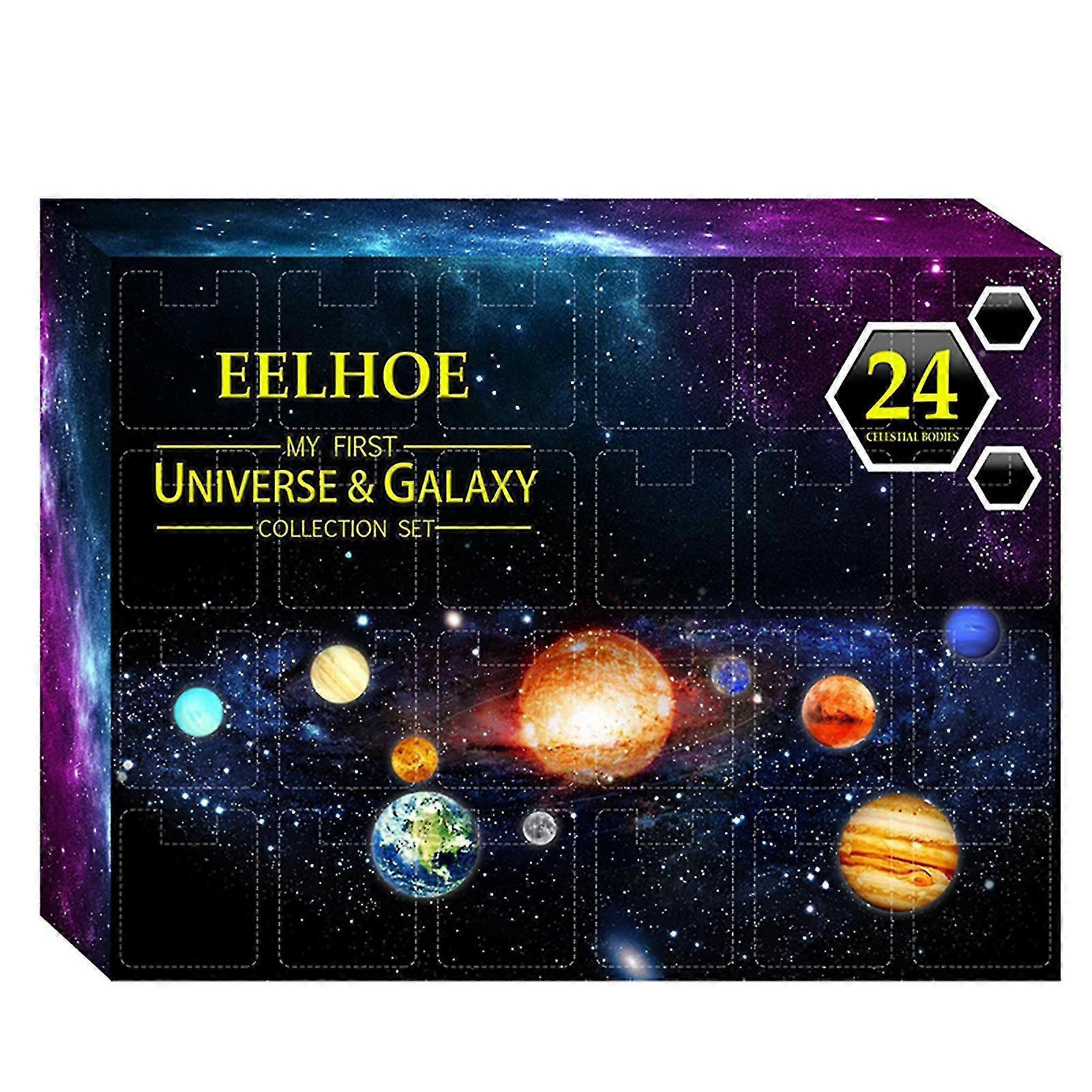 Christmas Countdown Calendar with 24 Surprise Compartments