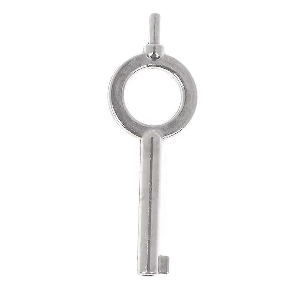 American Style Universal Flat Key Blank, Special Key Handcuff Lock Key, Aluminum Alloy Keychain