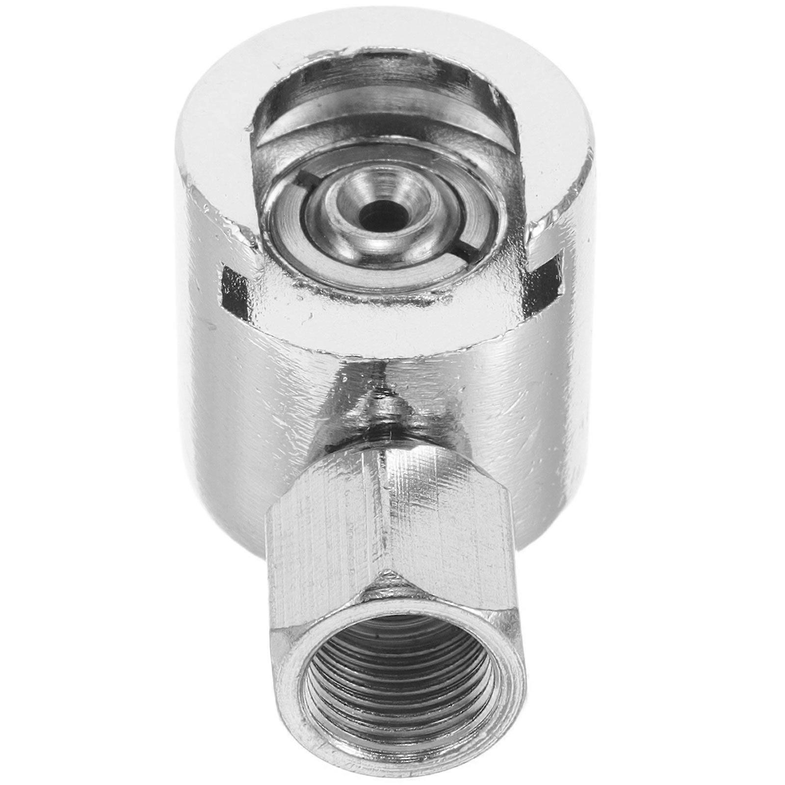 Button Head Grease Fitting Adapter Grease Fitting Coupler Button-Head Fitting Coupler Hydraulic Grease Fitting Replacement Metal Grease Adapter Replac