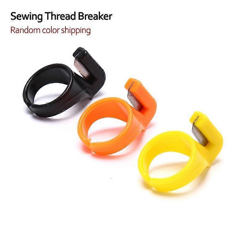 1Pcs Plastic Thimble Sewing Ring Thread Cutter Finger Knife Sewing Craft Diy Tool