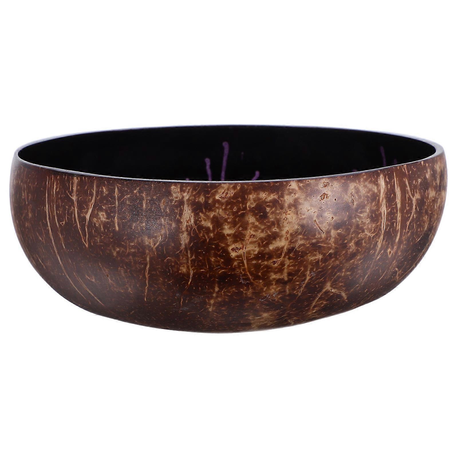 Natural Coconut Shell Bowl for Nut Storage Container Key Bowl