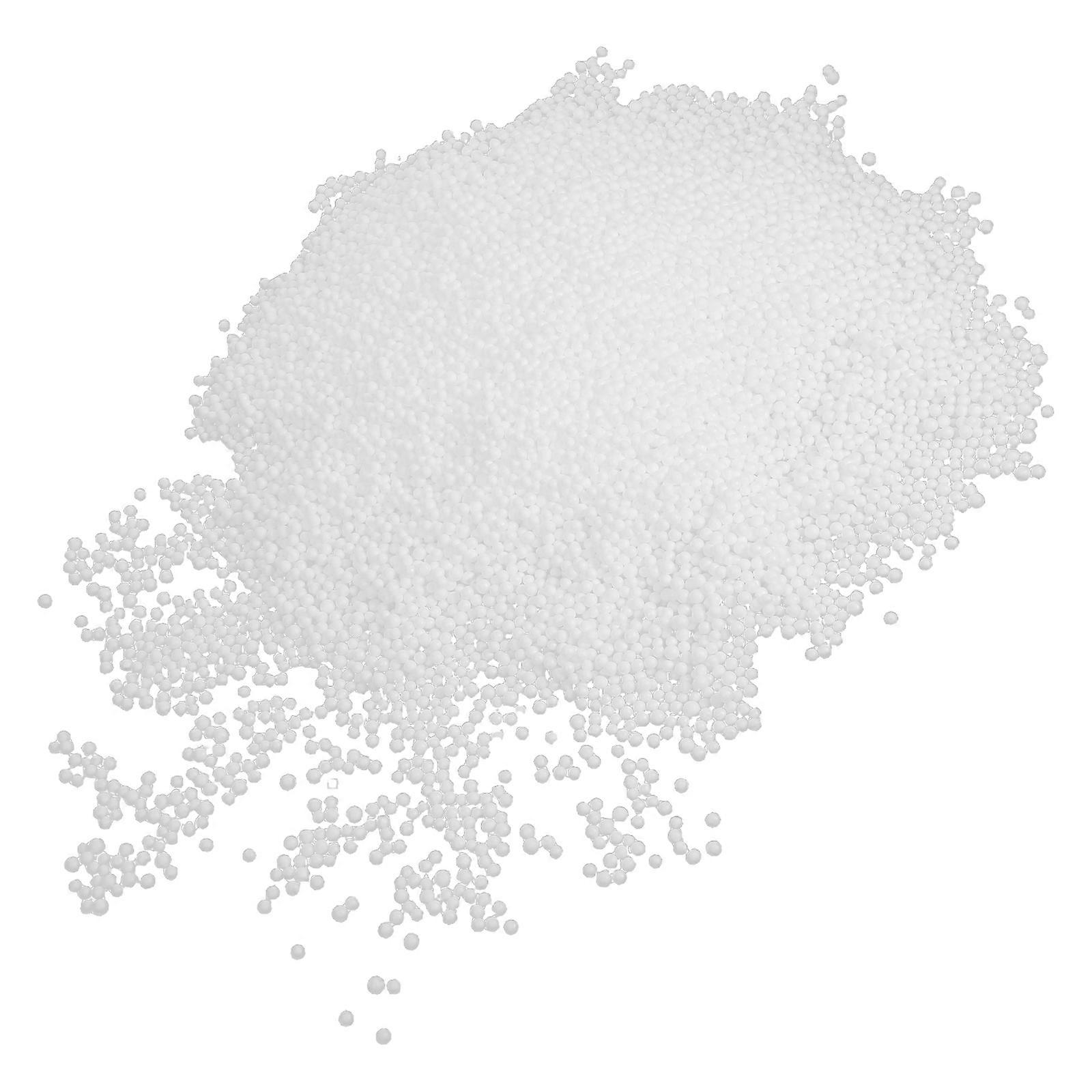 Lazy Sofa Filling Bean Bag Filler Foam for Pillow Stuffing 1 Bag White Foam Beads