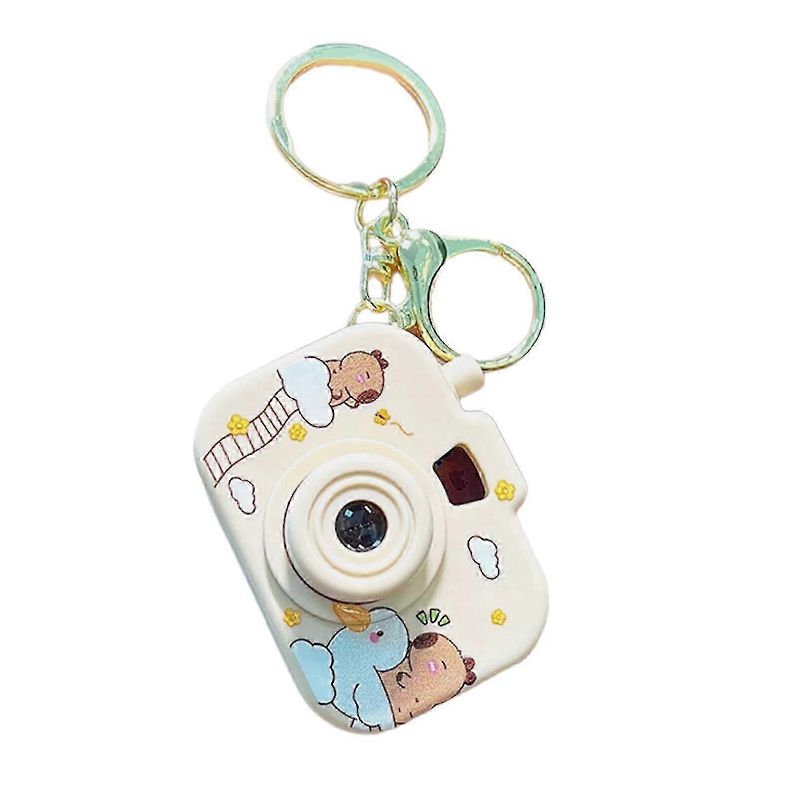 Charming Capybaras Style Keychain Accessory With Easy To Operate Projection Feature For Daily Use And Social Event