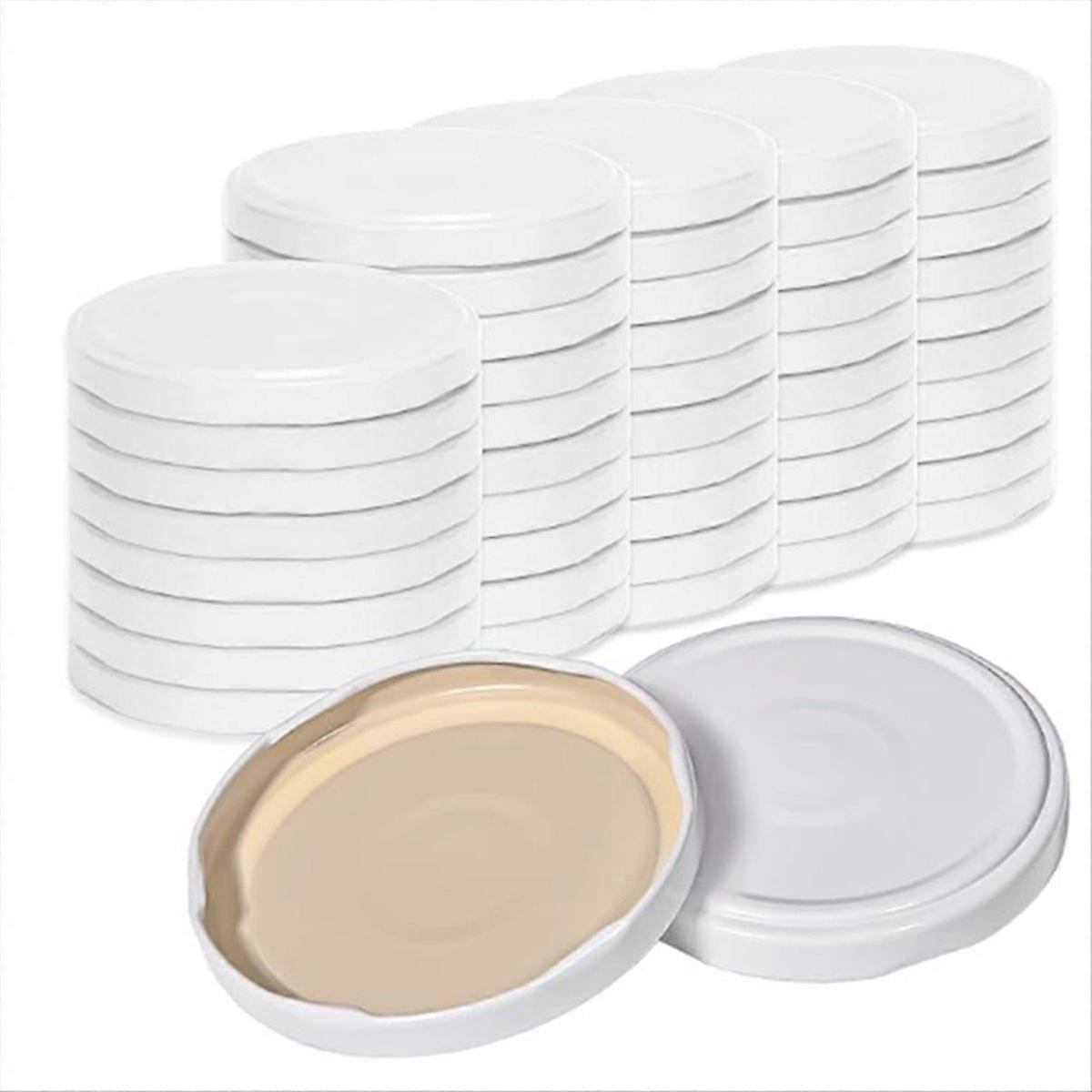 50Pcs Screw Lids to Type 82-Replacement Lids for Preserving Jars