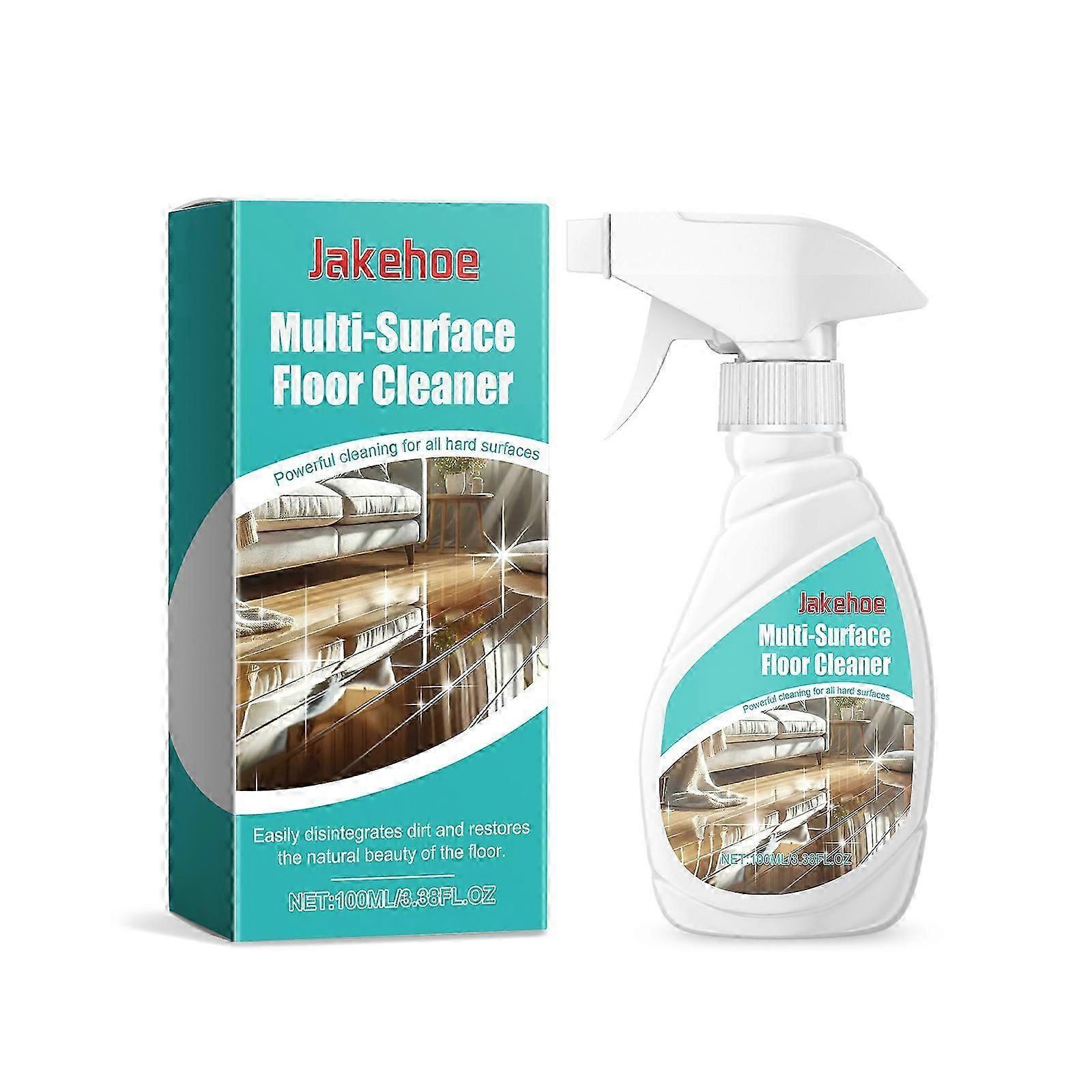 Powerful MultiSurface Floor Cleaner for Kitchen  Living Room | Deep Decontamination, No Residue, Easy Robot Use, 100ml