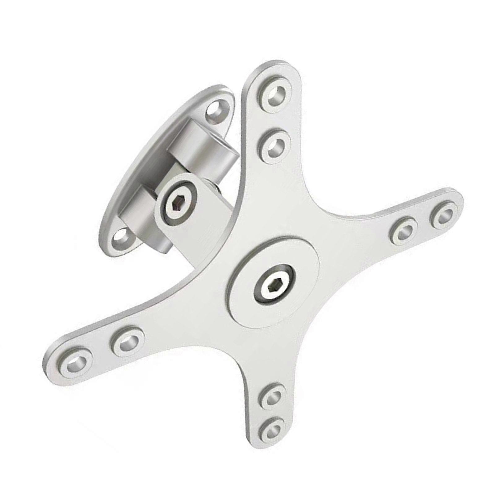 Screen Stand Space Saving Wall Bracket Wall Mount Capabilities VESA Compatible for Efficient Screen Positioning  Silver