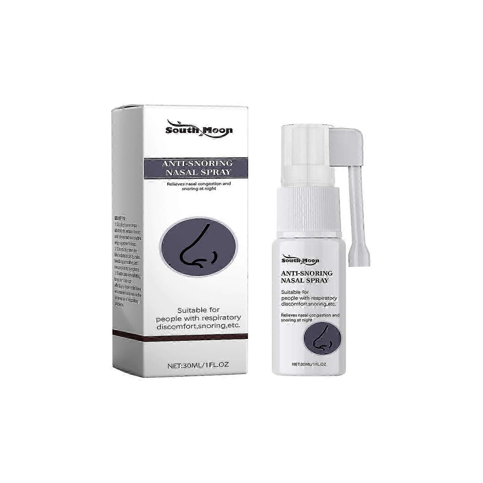 anti-snoring nasal spray is formulated with honeysuckle extract