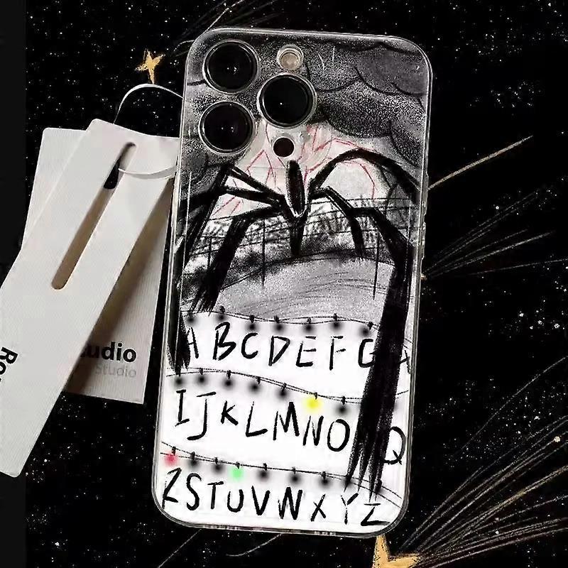 Strange Things Letters A-Z Phone Case for Samsung Galaxy A55 A35 A25 A15 5G A24 A23 A22 A32 A52 A52S A71 A72 A51 4G Back Cover