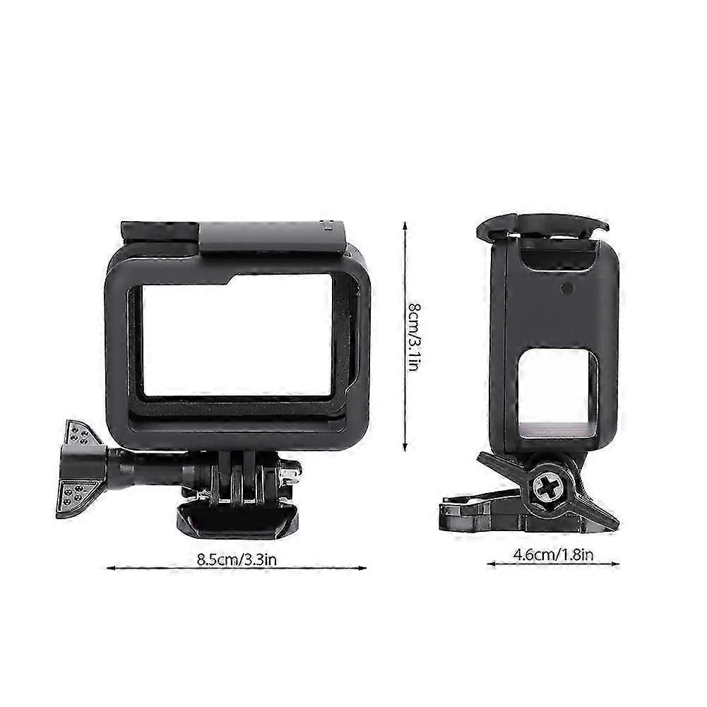 Protective Frame Mount Case for Hero 5/6, Black, 8.5x4.6x8cm