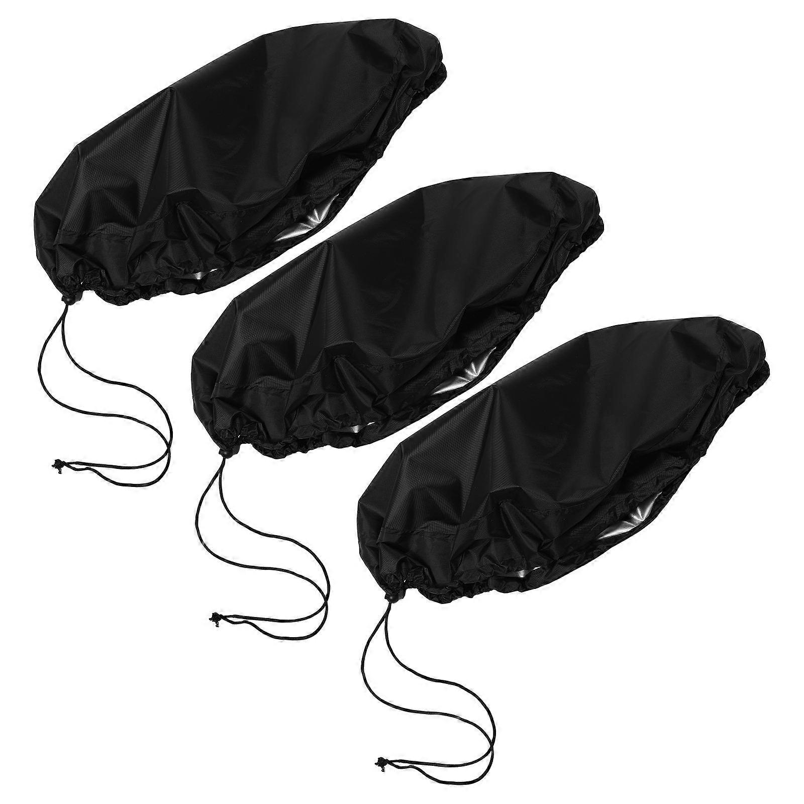 Splashproof Drum Cover Protective Barrel Cover for Industrial Use 3Pcs Set