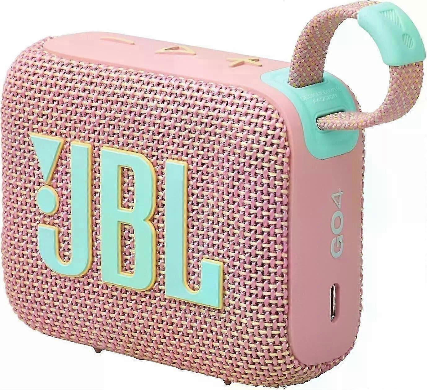 Lx-jbl Go 4 Bluetooth Speaker-pink