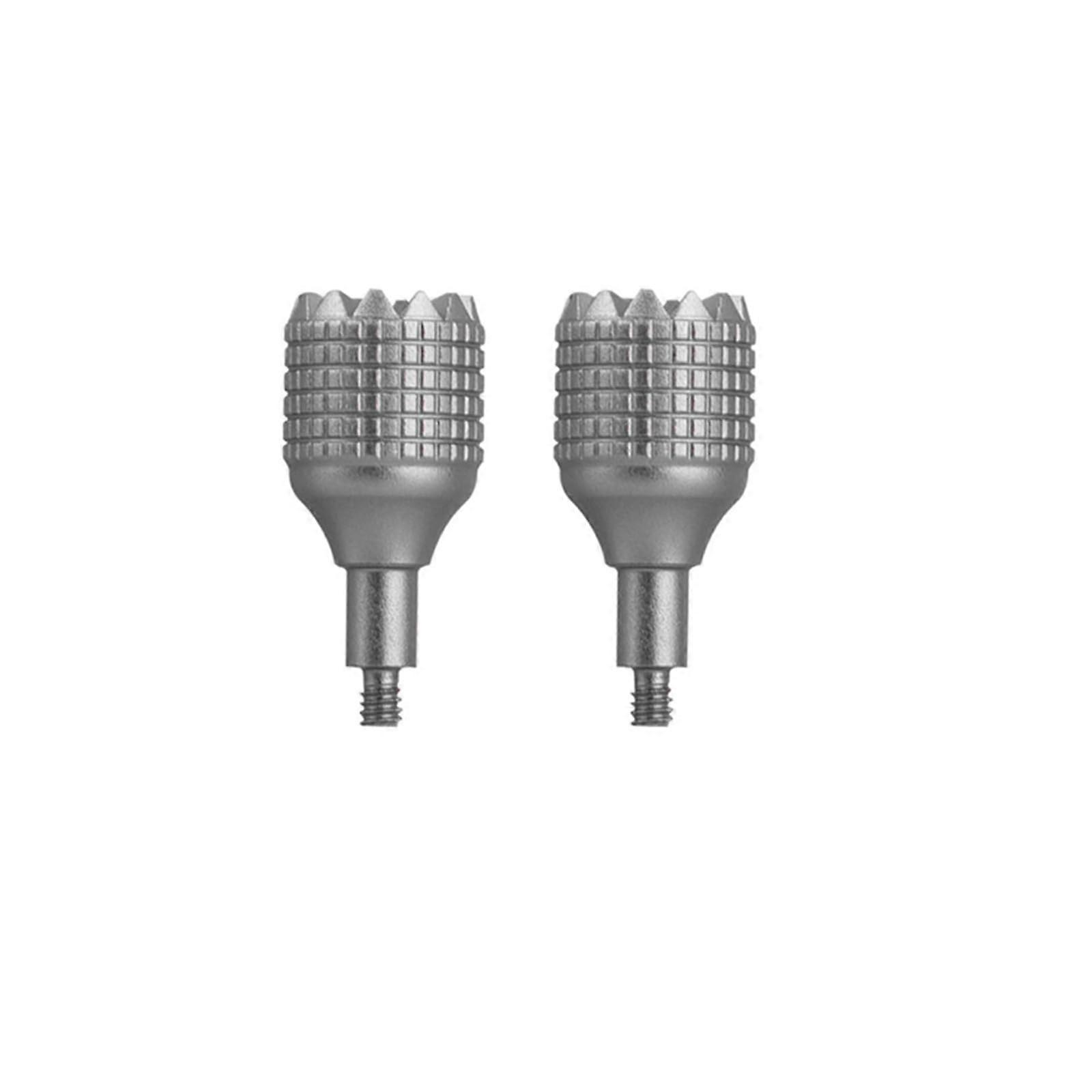 AntiSlip Thumb Rocker Control Sticks Replacement Silver for DJI RC Pro and Mavic 3 Pro FPV Remote Joystick