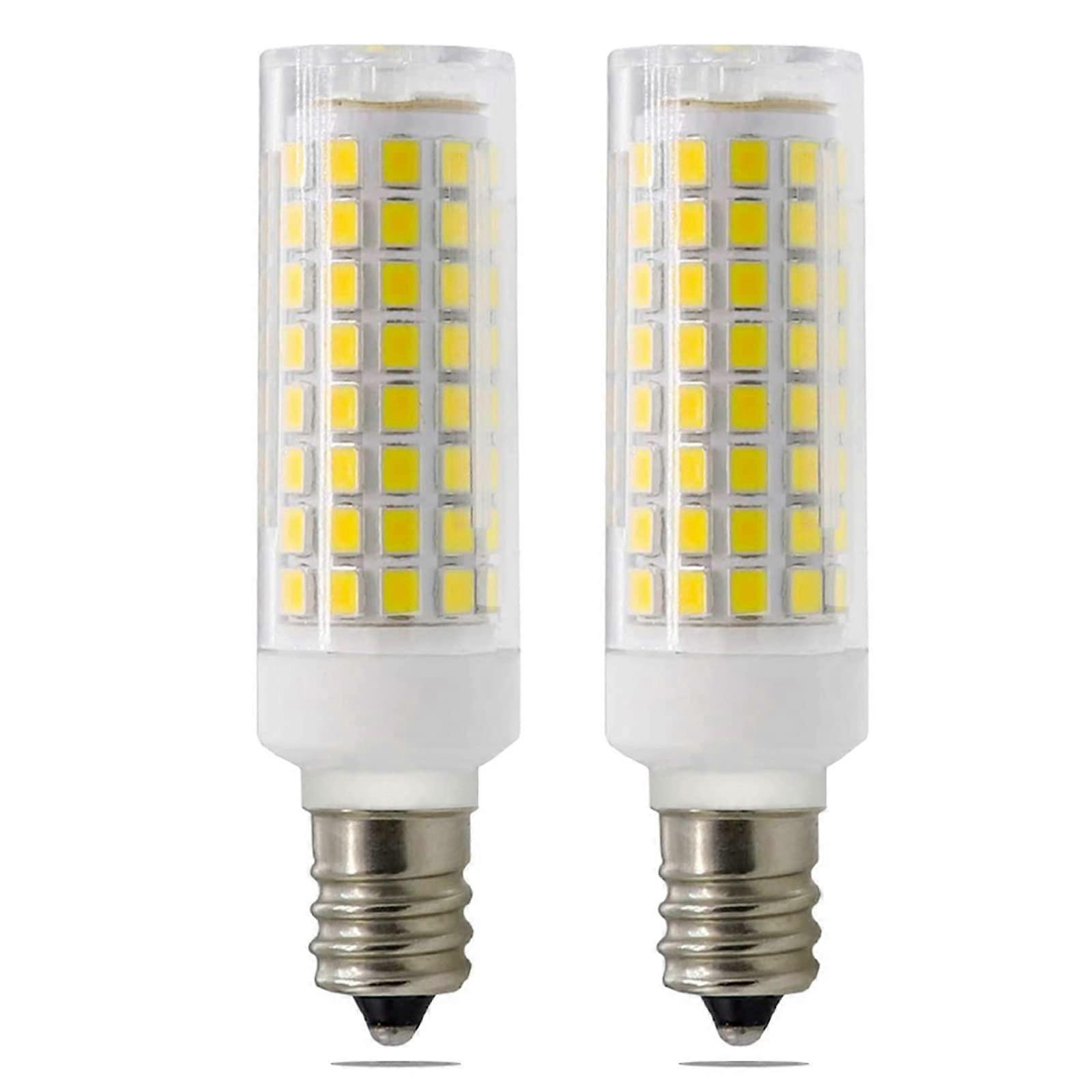 LED Candelabra Bulb E12 7W 60W Equivalent 6000K Daylight White 750 Lumens Energy Saving 2 Pack