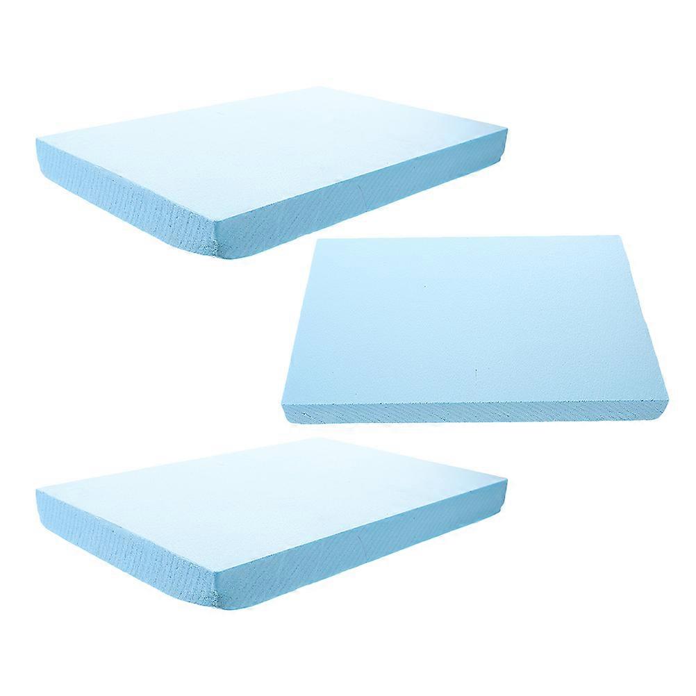 Durable Sky-blue Foam Boards for Crafting with Easy Setup and Versatile Use 3 Pieces Ideal for DIY