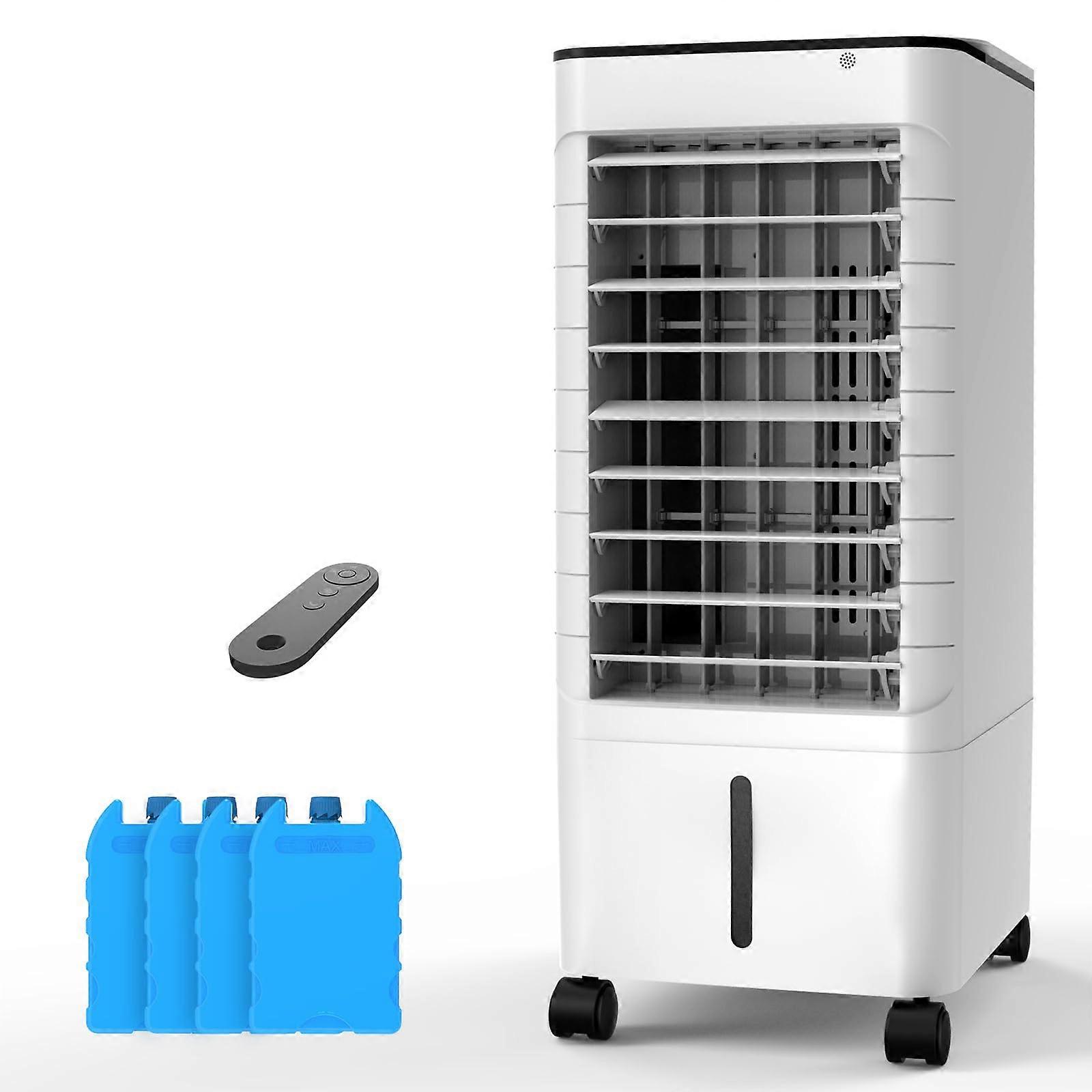 Portable Air Conditioner 3in1 Evaporative Cooler with Remote, Fast Cooling, 12H Timer, Quiet AC for Home Office