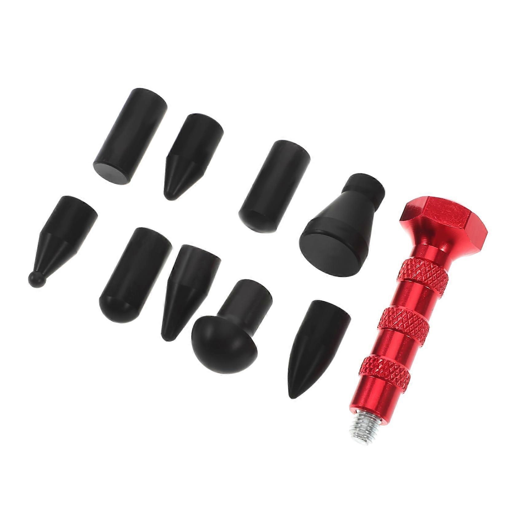 Paintless Dent  Tool with Interchangeable Tips, Car Dent Removal Kit for Auto Body