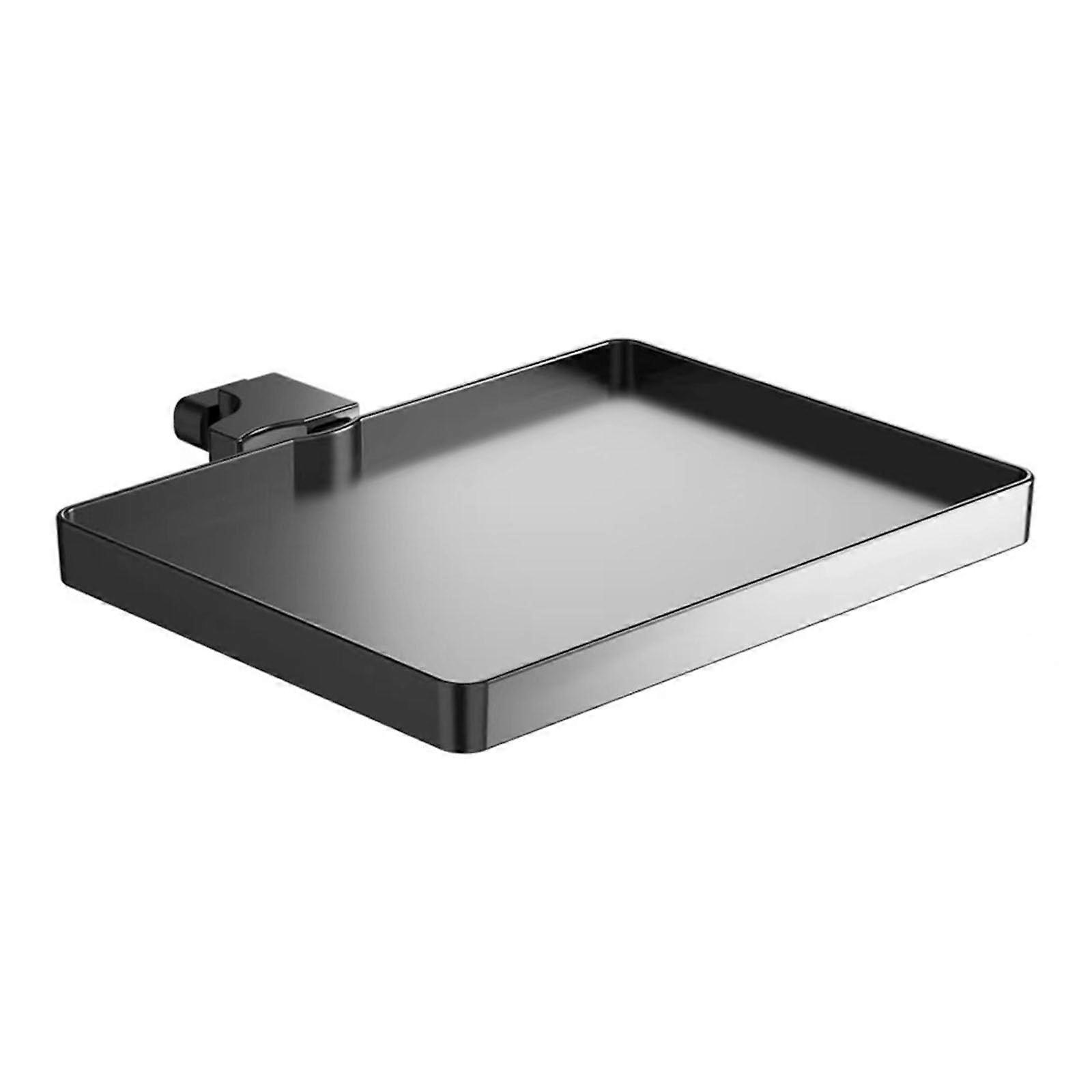 Mic Rack Tray Holder Clip for Microphone Stand, Desk Clamp, Adjustable Sound Card Tray for Live Tripod Holder