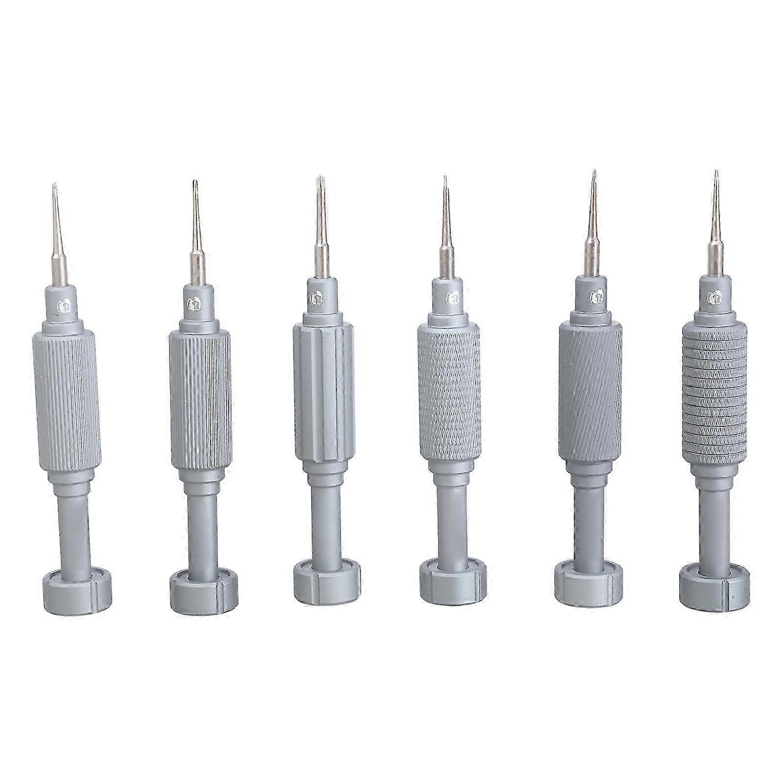 6piece Screwdriver Kit For Mobile Phone Disassembly Ergonomic Designing And Steel Bits Multiple Function