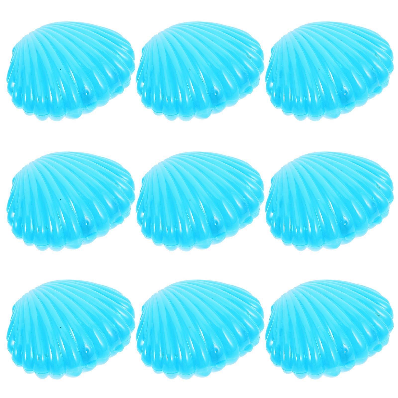 Shell Shaped Candy Box Candy Box for Storage 10Pcs Plastic Multi Color