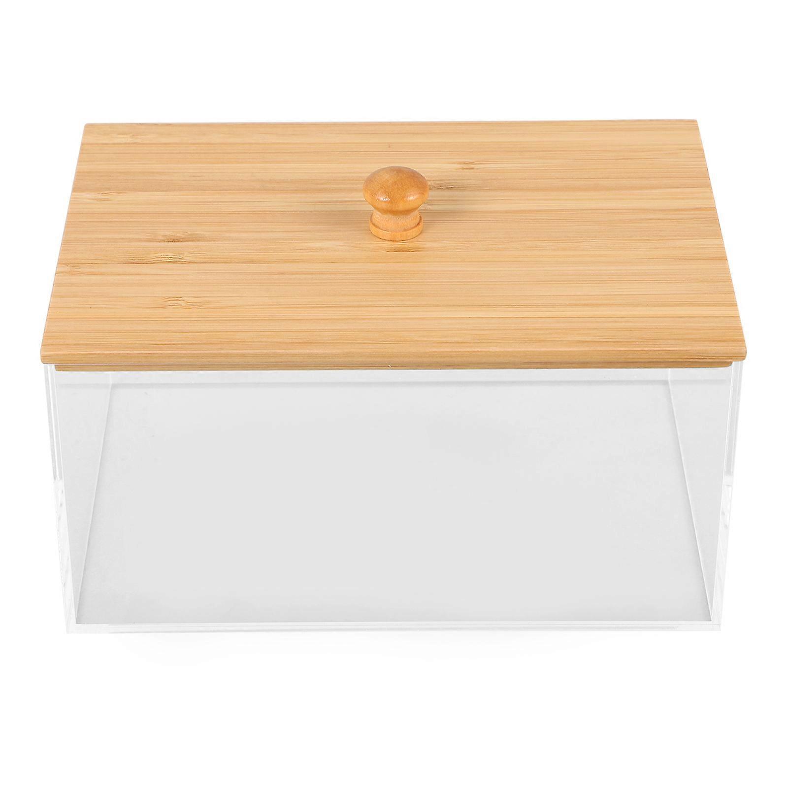Dryer Sheet Holder Acrylic Box for Organized Storage Case