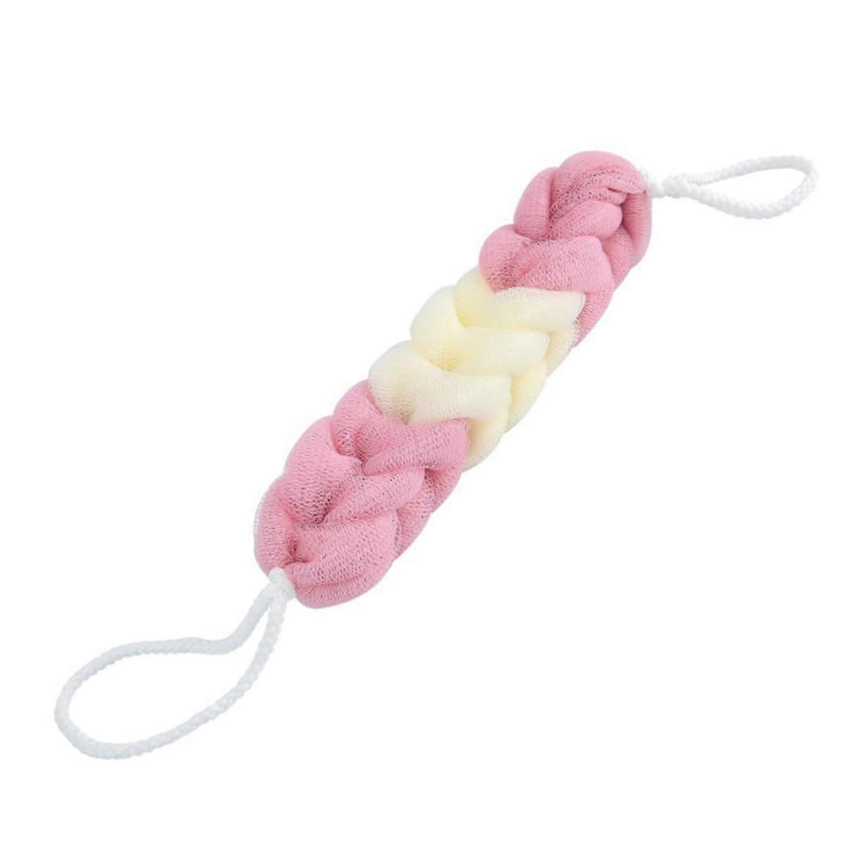 3pcs Body Scrubber Set with Long Strap PE Exfoliating Bath Towel for Deep Skin Cleansing