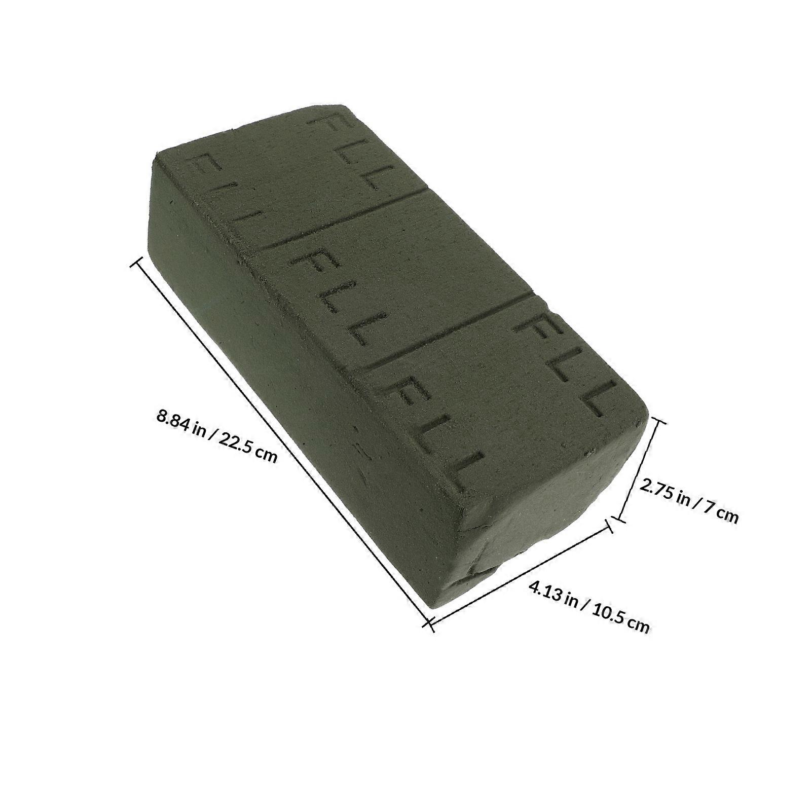 Floral Arrangement Supplies Floral Bricks Green Rectangular Block Water Absorption 4Pcs