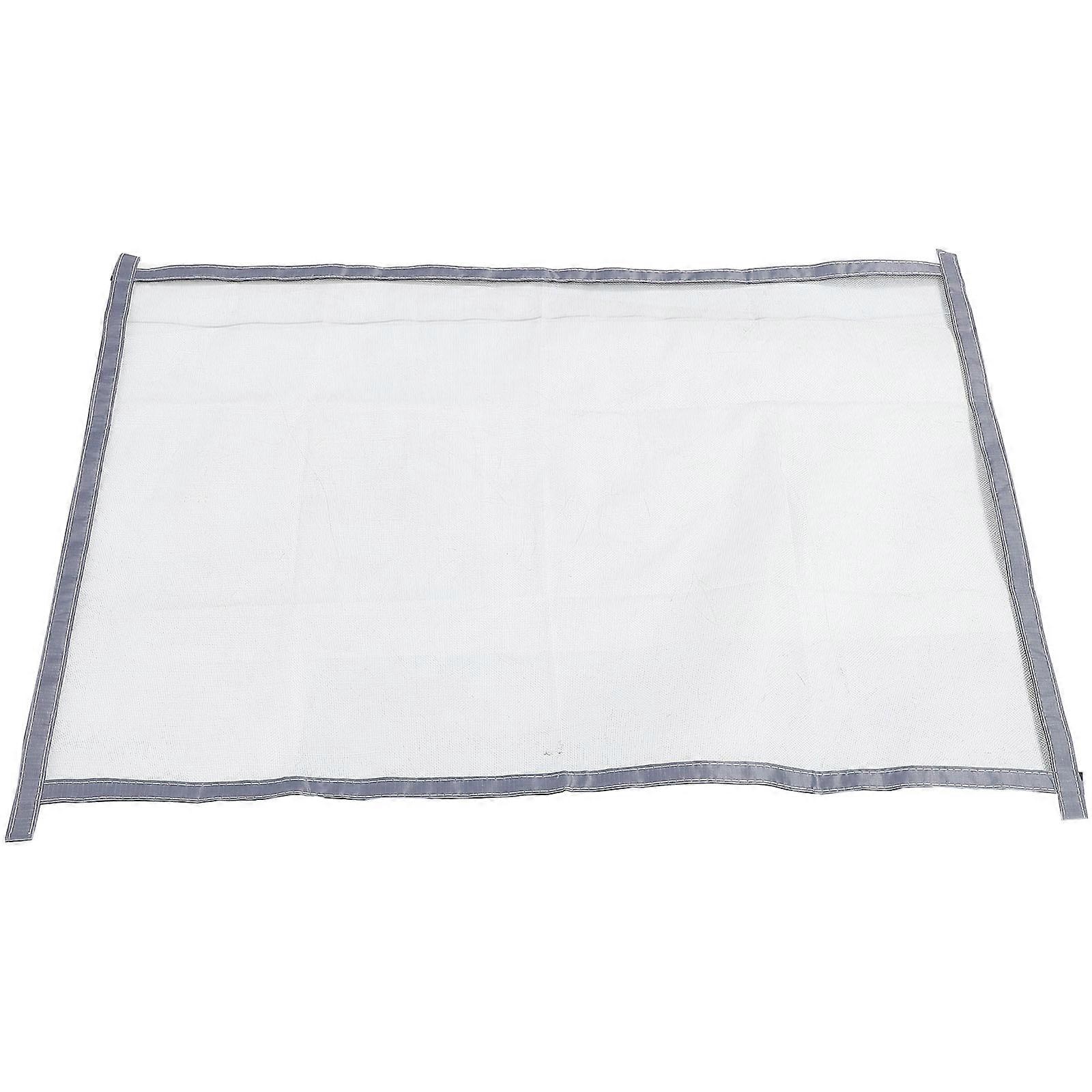 Mesh Window Screen Household Window Screen Detachable Block Bugs Air Permeable Grey 1Set