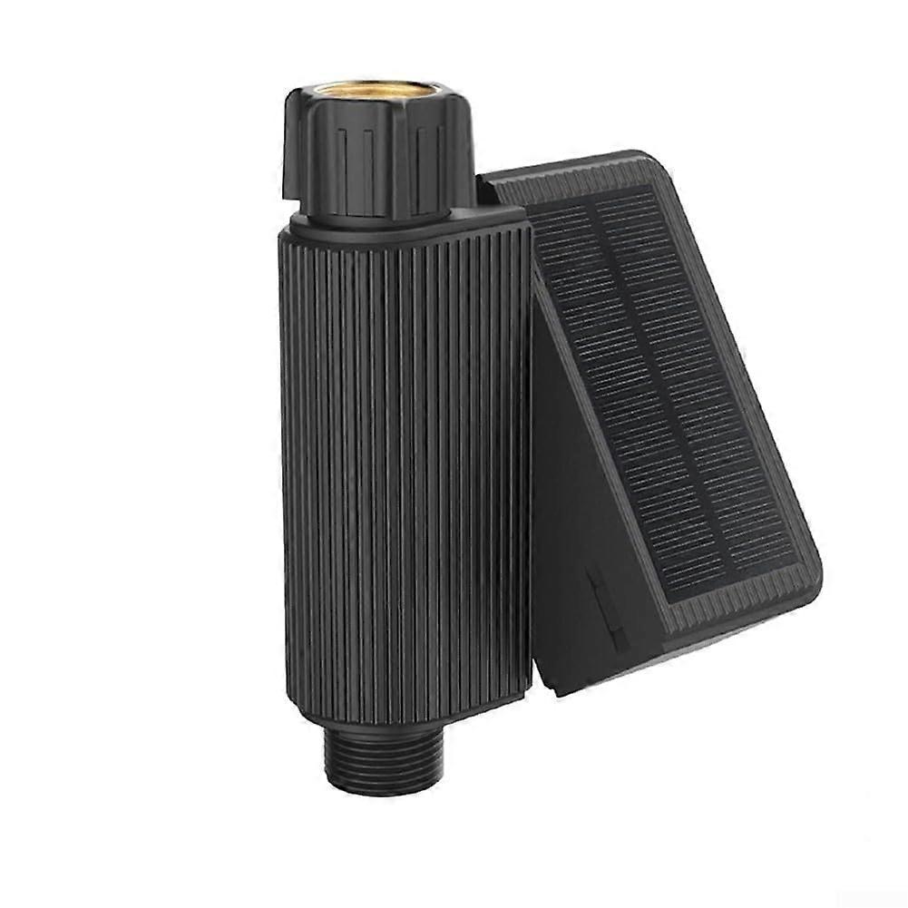 Smart Garden Irrigation System with WiFi Remote Control, Solar Powered Watering Timer IP65