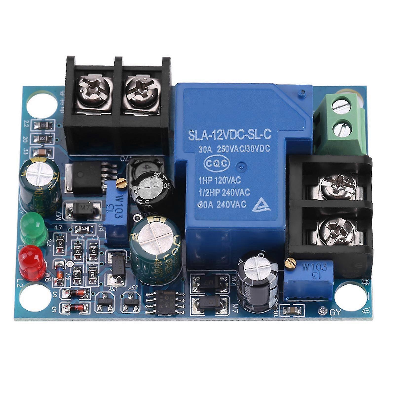 30A 12V Automatic Battery Charger Controller Module YX-1708 2025