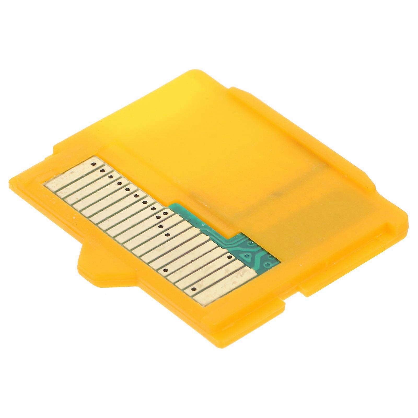 to Insert Adapter Camera Adapter for Card Yellow