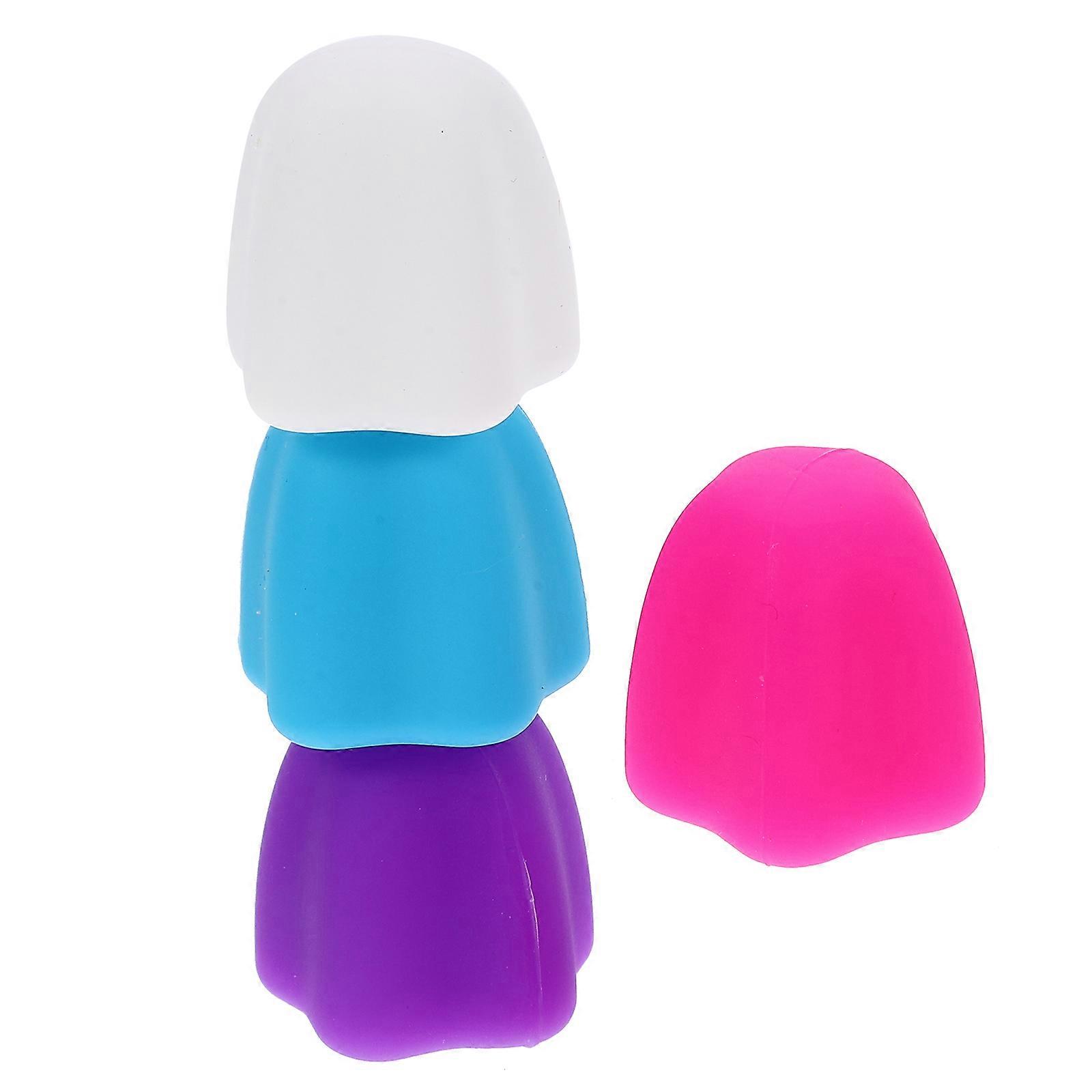 Toothpaste Caps Silicone Protective Toothpaste Caps for 4Pcs Usage