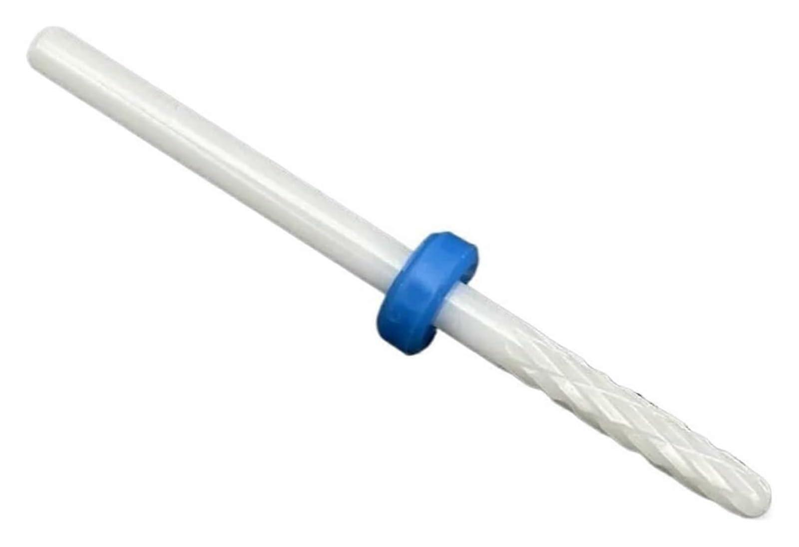 Ceramic Nail Drill Bit Size 40 for Gel Removal with Durable Head and Low Vibration Performance