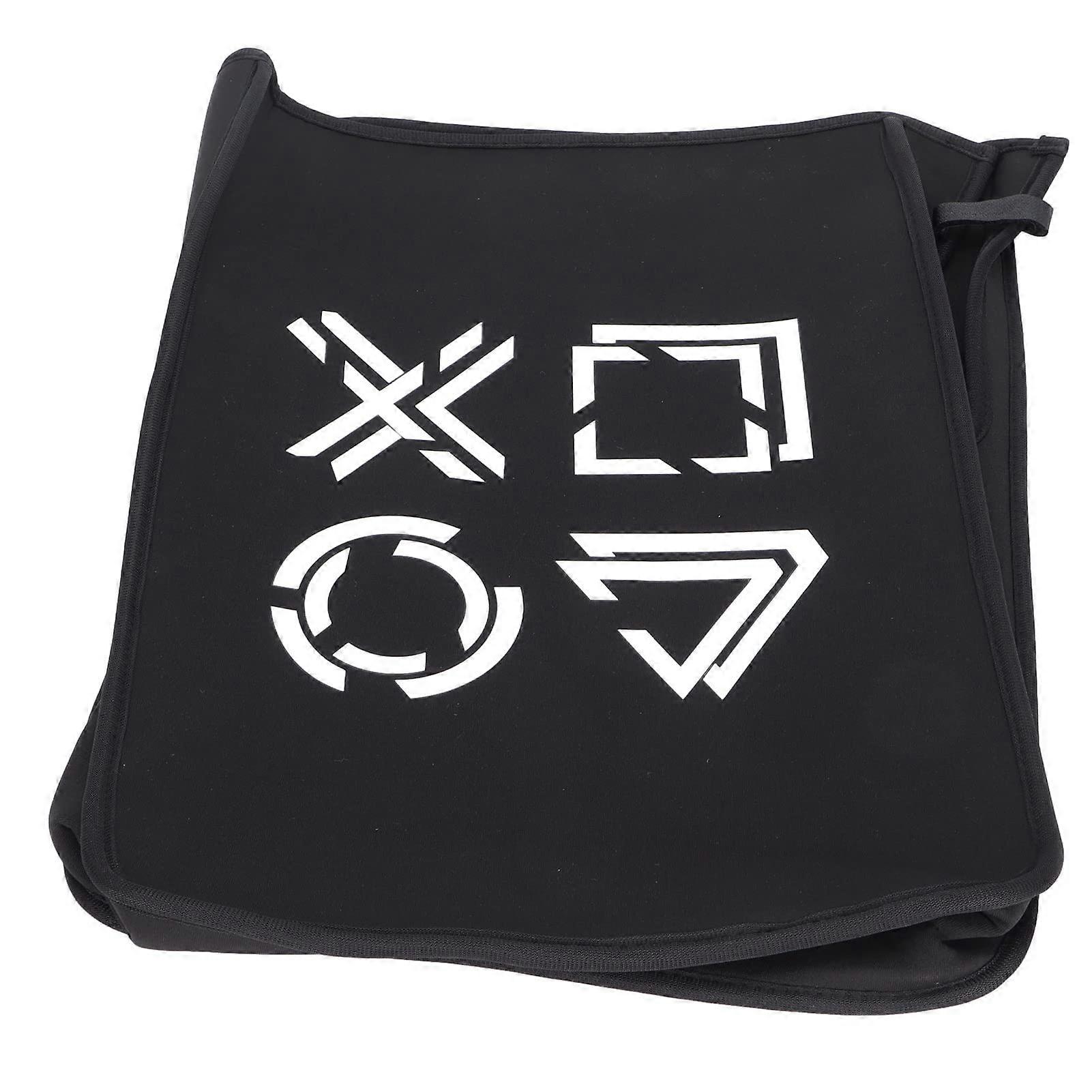 Dust Cover Scratch Resistant Washable Protective Case for PlayStation 5 Console Black