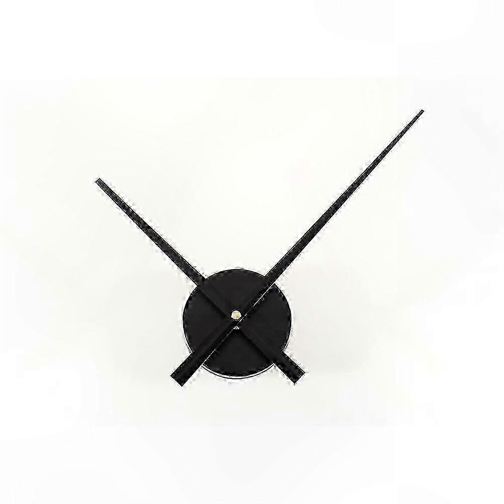 Black Silent Clock Movement Kit for DIY Wall Clock Replacement and Decoration