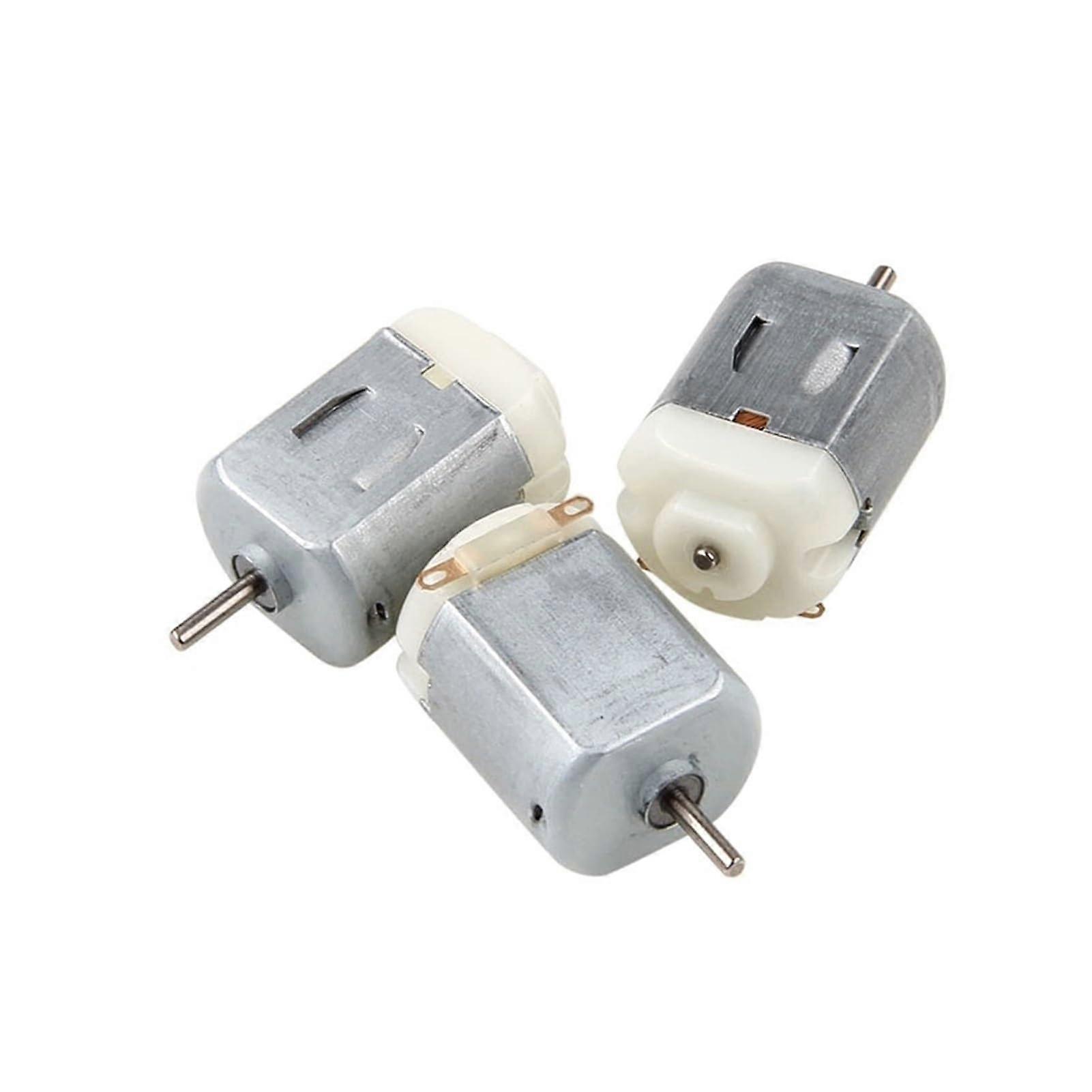 3Pcs Mini DC Gear Motor 3V6V  Torque Low RPM for DIY Robot Models