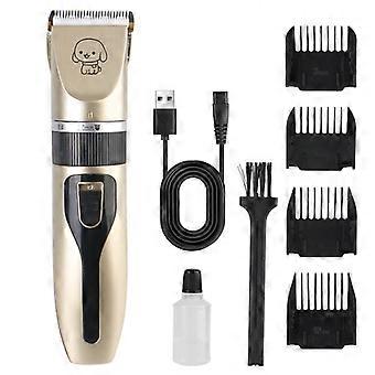 Pet Hair Clipper Low Noise Ceramic Blade 600mAh USB Charging Cat Dog Rabbit Grooming Trimmer